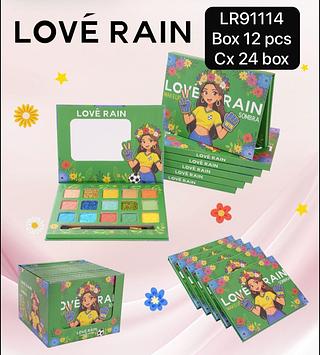 Love Rain Paleta de Sombra box 12 pçs