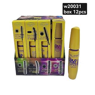 Yalanni mascara de cilios box 12pç