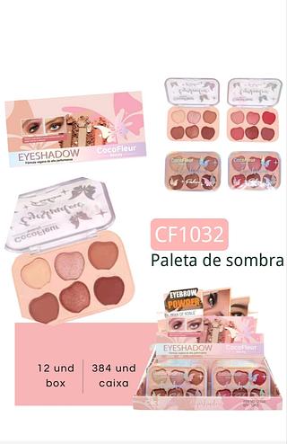cocofler paleta de sombra box 12 pç