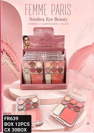Femme paris blush e sombra box 12 pc