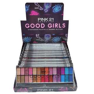 Pink 21 Paleta De Sombras 28 Cores Good Girls