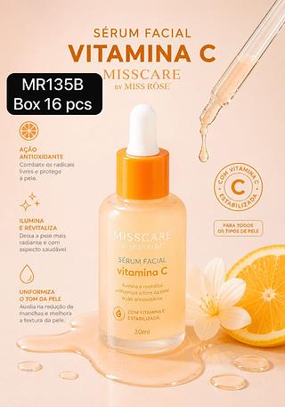 miss rose serum vitamina c box 16 pç
