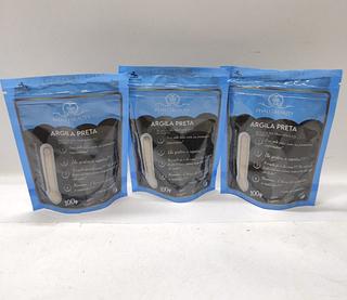 Phallebeauty Argila em Pó Preta box/36pç