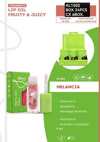 alleva lip gloss box 24 pç