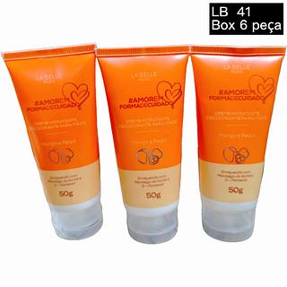LA BELLA CREME HIIDRATANTE PARA MAOS BOX 6 PÇ