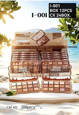 Miss corina paleta de sombras box 12pcs