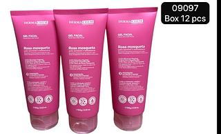 DERMA CHEM GEL ROSA MOSQUETA BOX 12 PÇ