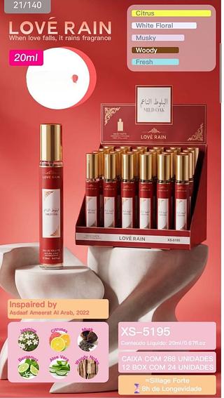 love rain perfume box 24 pç