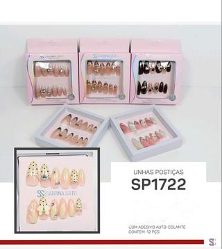 Sabrina sato unhas box 12 pc