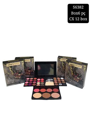 SARAHS BEAUTY kit de maquiagem box 6 pç