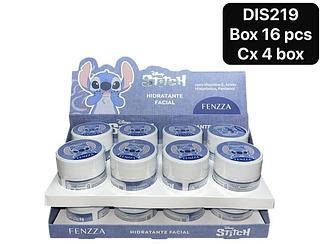 Fenzza Hidratante Facial com Vitamina E, Acido Hialuronico e Pantenol box 16 pç