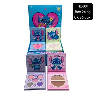 kit paleta lilo stitch box24 pç