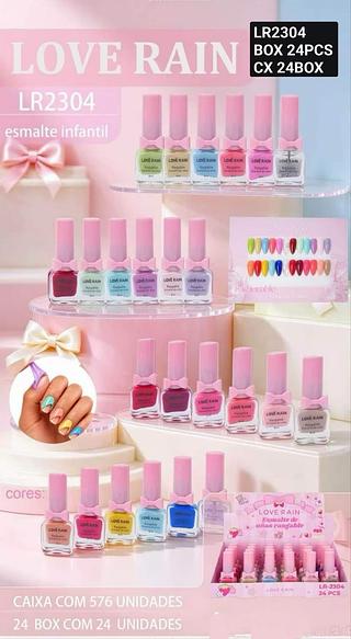 love rain esmalte box 24 pç
