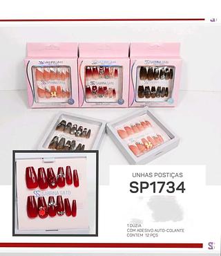 Sabrina sato unhas box 12 pc