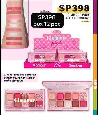 SP COLORS PALETA DE SOMBRA BOX 12 PÇ