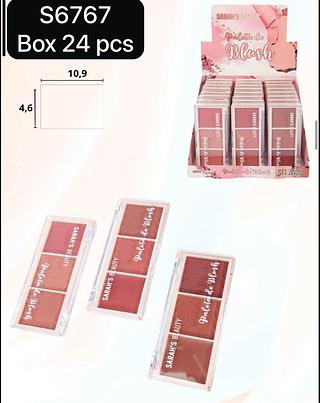 Sarah´s Beauty Paleta de Blush box 24 pçs