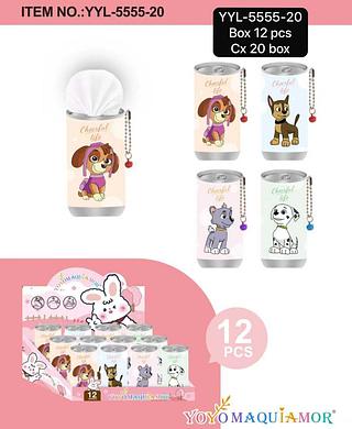 Yoyo Maquiamor Lenço Umedecido box 12 pçs