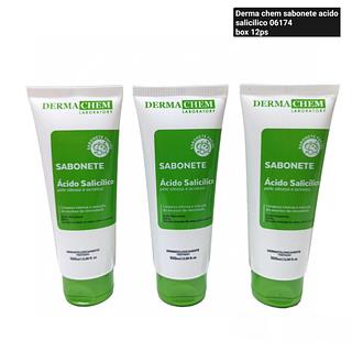 Derma Chem Sabonete Pele Oleosa Ácido Salicílico BOX 12PÇS