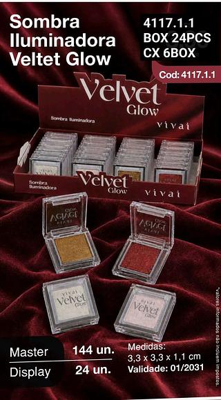 Vivai sombra iluminadora box 24 pçs