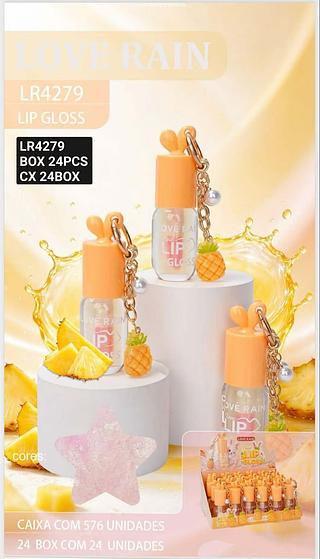 LOVE RAIN LIP GLOSS BOX / 24PÇS