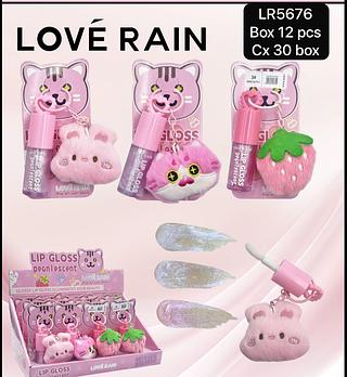 Love Rain Lip Gloss box 12 pçs