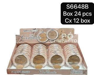 Sarah's Beauty Pó Compacto box 24 pçs