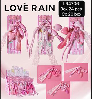 Love Rain Lip Balm e Gloss box 24 pçs