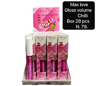 Max Love Lip Volumoso Chilli box 28 pçs
