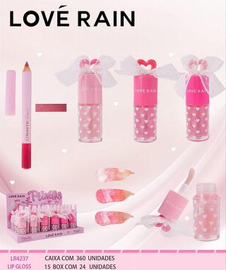 love rain lip gloss box 24 pç