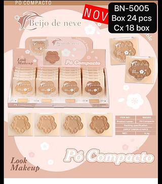 beijo de neve iluminador box 24 pç