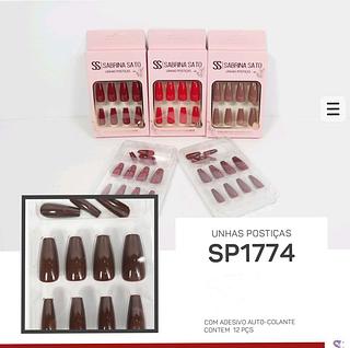 Sabrina sato unhas box 12 pc