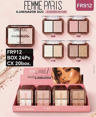 femme paris iluminador box 24 pç
