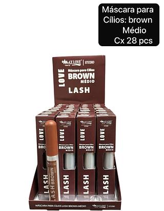 Max Love - Máscara para cilios Brown Medio