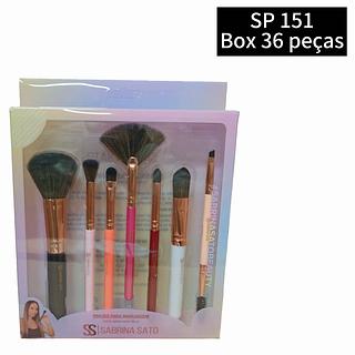 Sabrina Sato kit de pincel box 24 pç