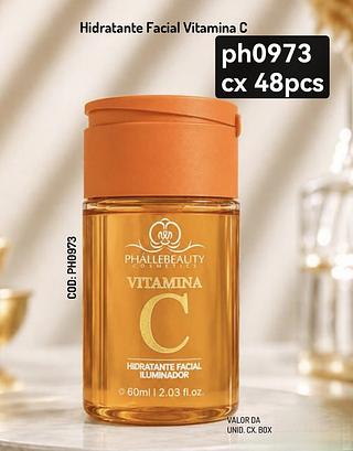 phallebeauty hidratante facil iluminador cx 48 pç