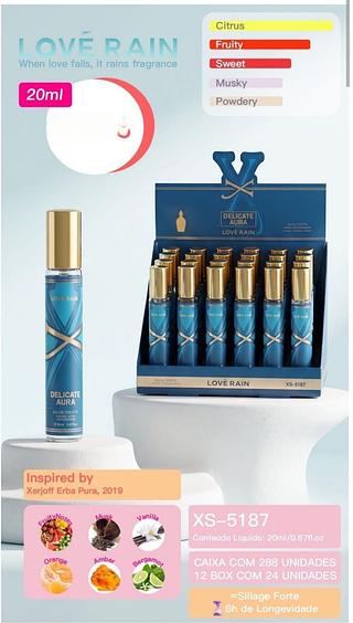 love rain perfume box 24 pç