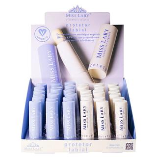 Box 36 Protetor Labial Vegano Miss Lary ML409