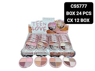 Pink 21 Paleta de Sombras box 24 pçs
