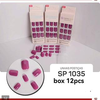 sabrina sato unha portiça box 12 pç