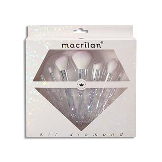 Macrilan Kit Pincel Diamond BOX 12PÇS