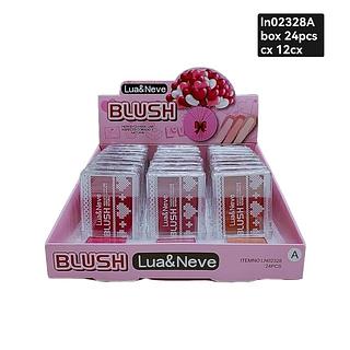 Lua e Neve Blush esfeito natural BOX 24PÇS