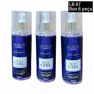 LA BELLA BODY SPLASH SEXY GIRL BOX 6PÇ