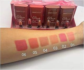 Blush Em Bastão Acabamento Natural - Sarah's Beauty