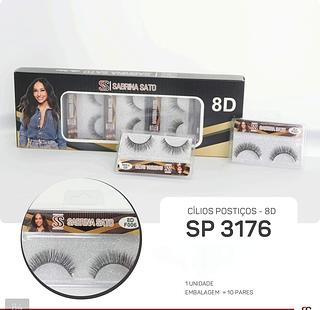Sabrina Sato Cilios Postiço box 10 pçs