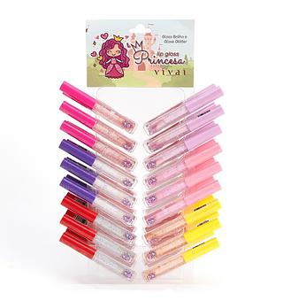 Vivai Lip Gloss Princesas BOX/36PÇ