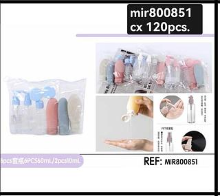 miravia kit viagem box 12 pç