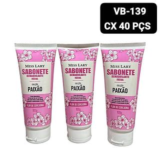 Miss Lary Sabonete Demaquilante Facial - Flor de Cerejeira