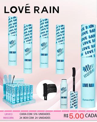 Love rain mascara de cílios box 24 pçs