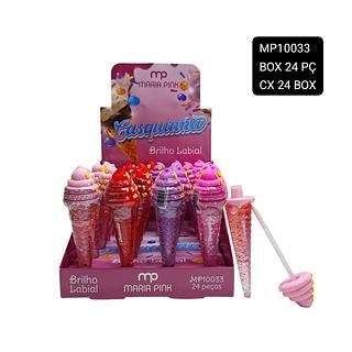 maria pink brilho labial