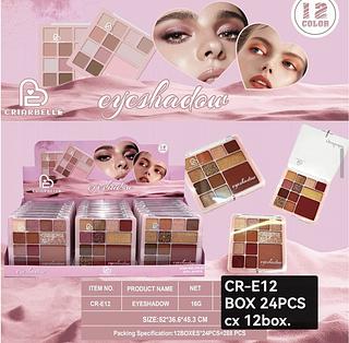 criabelle paleta de sombra box 24 pç